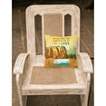 thumbnail image 2 of Retro Camper Camping Wander Fabric Decorative Pillow, 2 of 4