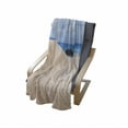 thumbnail image 4 of Shipwreck Soft Flannel Fleece Throw Blanket, Boat Crash by Exotic Tropical Beach in Shore Dream Atlantic Ocean Photo, Cozy Plush for Indoor and Outdoor Use, 50" x 60", Blue Cream, by Ambesonne, 4 of 6