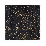 Cynthia Rowley Zodiac - Black Little Stars Cocktail Napkins