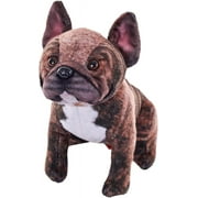Wild Republic Mini French Bulldog, Plush Puppy Dog with Sound, Bark