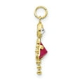 thumbnail image 2 of 10k July Birthstone Charm in 10k Yellow Gold, 2 of 3