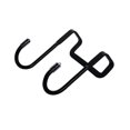 thumbnail image 1 of CNKOO Over The Door Door Hanger Free Punching No Trace Stainless Steel Clothes Rack for Home, 1 of 12
