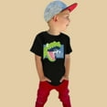 thumbnail image 3 of Vedolay Tops For Boy Boy Short Crewneck Fashion 3Printed Graphic Summer Casual Boys Tee Shirts,Black 6-7 Years, 3 of 4