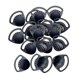 thumbnail image 4 of Hebilla de repuesto para correa de barbilla de casco, 20 piezas, 2,5 cm, clip de repuesto para correa de casco, protección de tapa dura, duradera para, 4 of 9
