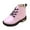 Pink, variant on Fozruso Durable Kids For Boys And Girls Short Boots With Warm For Cold Weather Comfortable Stylish Footwear For Preschool To Preteen Age,Girls Boots Sizes 10 Little Kid(3.5-4 Years)