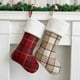thumbnail image 1 of Calcetines De Poliéster Calcetín navideño grande de 42 cm (16,53") para chimenea o decoración navideña, color beige, 1 unidad Rkxzt, 1 of 8