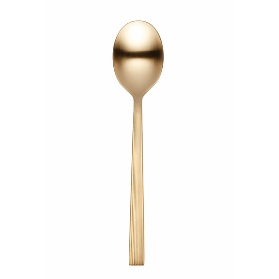 Better Homes & Gardens River Gold Stainless Steel Tableware Teaspoon with Ergonomic Handle