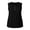 Black#plus size tank tops that hide belly, variant on Womens Plus Size Tops Summer Tank Top Loose Fit Sleeveless Shirts Gradient Color Button Oversized Tees Flowy Blouse 2026 Sky Blue,XXXL