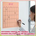 thumbnail image 2 of Calendario de pared Fullhawl 2025-26, borrado en seco, 30 x 42 cm, reutilizable, 2 of 6