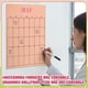 thumbnail image 2 of Calendario de pared Fullhawl 2025-26, borrado en seco, 30 x 42 cm, reutilizable, 2 of 6