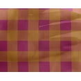 thumbnail image 4 of oneOone Georgette Viscose Pink Fabric Gingham Check Quilting Supplies Print Sewing Fabric By The Yard 42 Inch Wide, 4 of 4