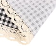 thumbnail image 4 of Ochine Cotton Linen Microwave Oven Cover Dust Oil Proof Cloth with Storage Pockets Kitchen Toaster Appliance Protector 39.3x13.7inches, 4 of 6