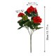 thumbnail image 3 of Ramo de flores artificiales de látex para boda, decoración de interior, exterior, para fiesta de boda, jardín de casa., 3 of 6