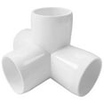 thumbnail image 3 of 24x 4Way 1/2 in Tee PVC Fitting Elbow - Build Heavy Duty PVC Furniture - PVC Half Inch Elbow Fittings, 3 of 8