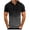 Dark Gray, variant on FRSASU Men Blouse Clearance Short Sleeve Printing Turndown Pullover T Shirt Blouse