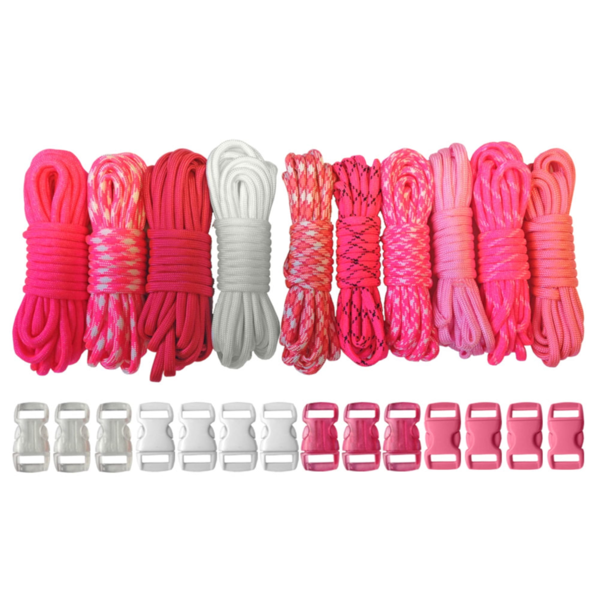 Craft County - Paracord Starter Kit - Multiple Color Combinations