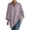 Light Purple, variant on CUSTG Woman Sweater Oversized Long Sleeve Solid Color Turndown Collar Loose Fit Comfortable Fall Winter Casual Knitwear