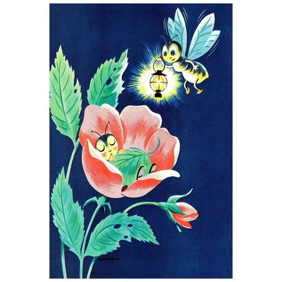 Marmont Hill "Sleeping Bug" by Curtis Painting Print on Canvas