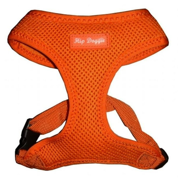 Hip Doggie HD-6PMHOR-M Gilet Moyen Ultra Confort en Maille Orange