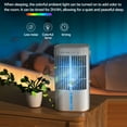 thumbnail image 6 of Easter Decorations Kokovifyves Large Spray Aircooler Screen Display Large Airvolume Desktop Cold Fan Portable Electric Fan with Colorful Lights, 6 of 9