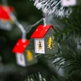 thumbnail image 2 of Huang Zhiwei Christmas Wooden House LED String Light Xmas Tree Hanging Ornament 2024 Christmas Decoration supplies For Home Kids New Year, 2 of 8