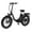 Step-thru Black, variant on Fat Tire Folding Electric Bike, 48V & 624Wh Lithium Removable Battery, Peak 1100W Brushless Motor, Max Speed 28Mph, M5 Large LCD Display, Suspension, Step-Over/Thru Frame