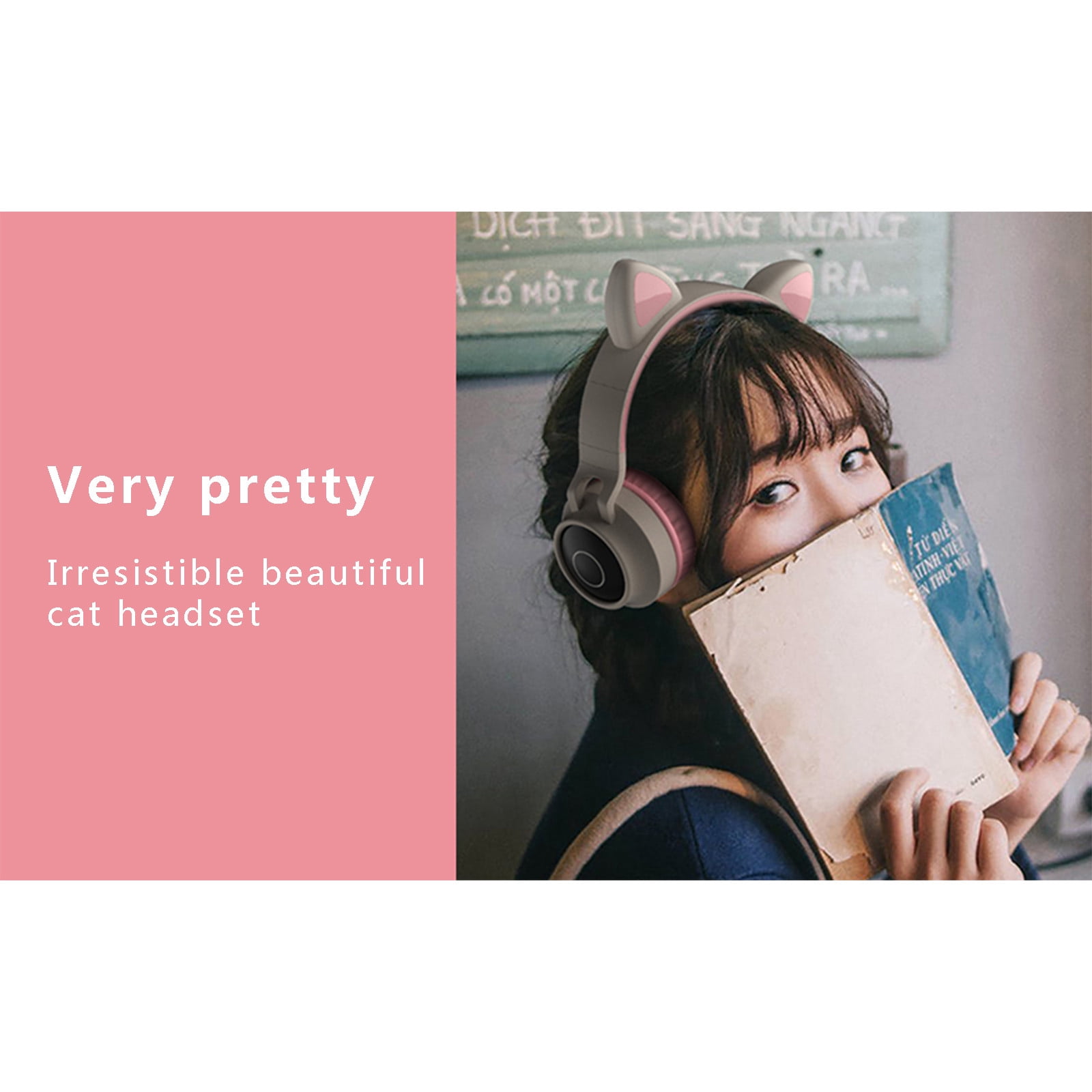 ANC Wireless Headphones, Mauve, Hybrid Active Noise Cancelling, Customizable Sound, Spatial Audio Compatible, Premium Over-Ear Bluetooth Headset,Green