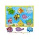thumbnail image 1 of Wooden 4-In-1 Fishing Game Stacking Blocks Lacing Beads Pattern Shape Matching, 1 of 1