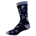 thumbnail image 2 of Women's Hocus Pocus Occult Socks Funny Halloween Part Tarot Card Spirits Ghost Graphic Novelty Footwear, 2 of 9