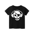 thumbnail image 3 of 2024 Nueva camiseta de moda para niños, ropa para niños de manga corta en blanco y negro, camiseta con estampado de roca para niños y niñas, 3 of 5