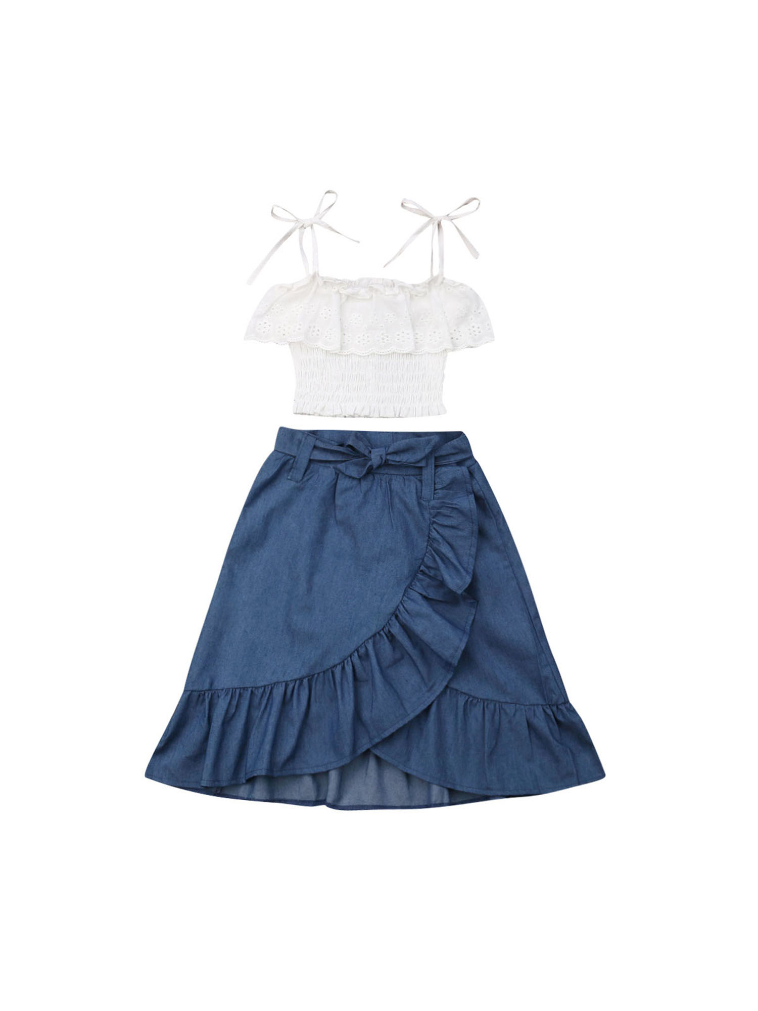 midi skirt for baby girl