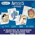 thumbnail image 6 of Crayola Artist Series Coloring Book, Vol 1, 40 Adult Coloring Pages, Creative Gifts for Teens & Adults, 6 of 8