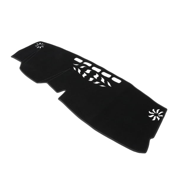 Cubierta de tablero Unique Bargains para Audi A3 2021-2023, alfombrilla de cubierta del tablero de consola central, antideslizante, poliéster negro, 1 pieza