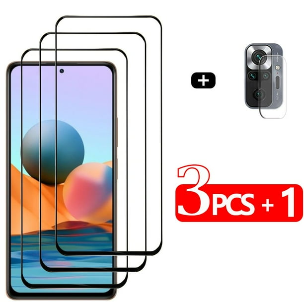 Frontal Vidrio Templado Para Xiaomi Redmi Note 10 11 12 Pro 5G Protectores de Pantalla Redmi Note 12S 11S 10S Película Protectora Note10 S Película Note11 Glass Redmi Note12 Pro Plus película para de