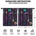 thumbnail image 2 of Blackout Kids Curtains,Psychedelic Halloween Pattern Childrens Insulated Curtains Set Of 2,Bedroom Essentials,Toddler Room Decor 52x63in(132x160cm), 2 of 5