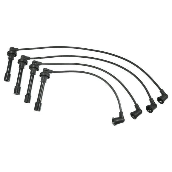 Car Spark Plug Coil Wires 7mm Fit?for Honda Accord 1994-2002 Civic 1999-2000 No.32700P0HA00 - Pack of 4