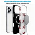 thumbnail image 3 of SKLYDDI Funda para iPhone 13 Pro Max Cuadros Rojos, Compatible con MagSafe, 3 of 7