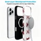 thumbnail image 3 of SKLYDDI Funda para iPhone 14 Pro Cuadros Rojos, Compatible con MagSafe, 3 of 7