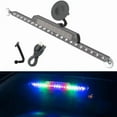 thumbnail image 1 of Solar Usb Rechargeable Car Emergency Strobe Light Rgb Led Anti Collision High Mount Brake Light Breathing Flowing Light For Vehicle Safety, 1 of 8