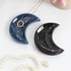 thumbnail image 3 of Bandeja de joyería, cuenco decorativo, plato de anillo de cerámica, soporte de bandeja en forma de luna, 2 uds., 3 of 6