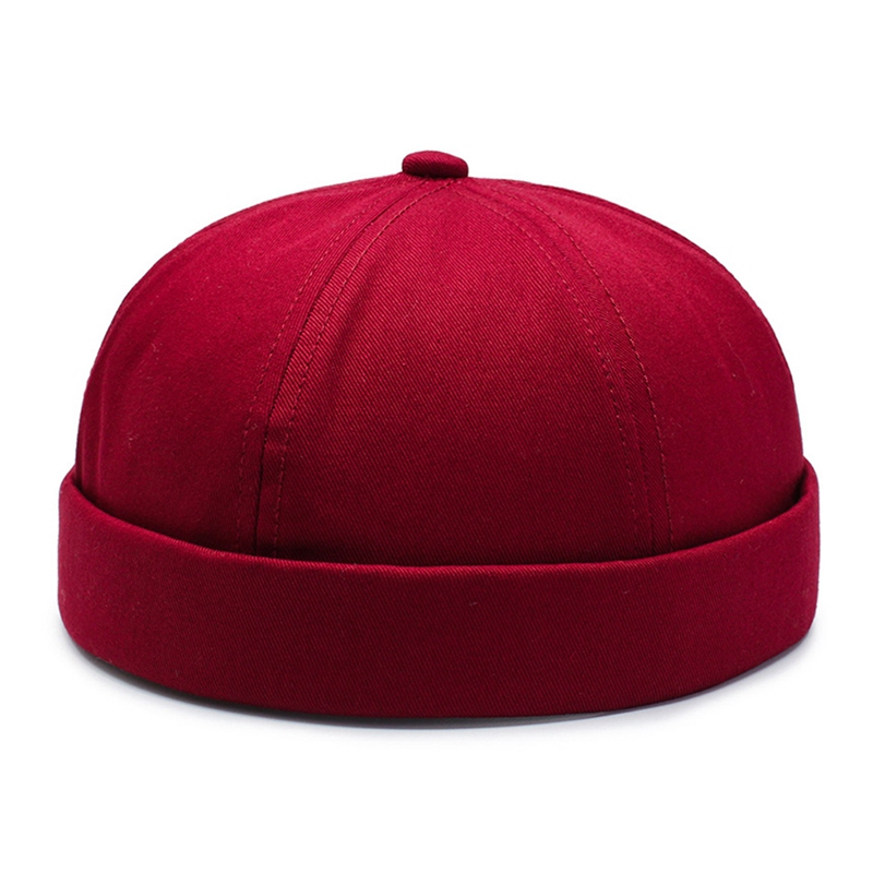 adjustable brimless hat