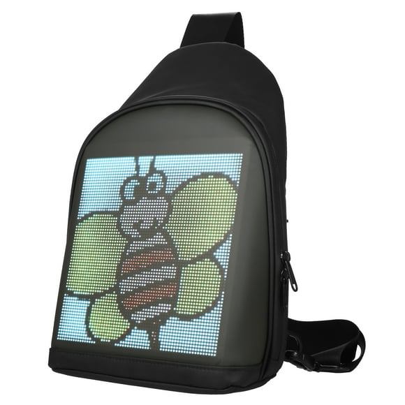 Mochila Bolso bandolera con pantalla LED a color, mochila personalizable, bolso de viaje, mochila es Tomshoo Mochila