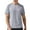 Gray, variant on ZQUUVOU Men's T Shirt Solid Color Short Sleeved Crew Neck Casual Shirts (Gray,2XL)