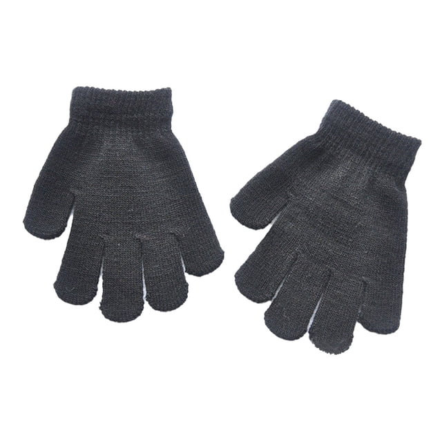 Minnieouse 1 par de guantes para niños, guantes delicados para niños, prácticos, prácticos, para niños y niñas, accesorios de ropa para ropa de guantes y mitones Negro Minnieouse AP009501-01B