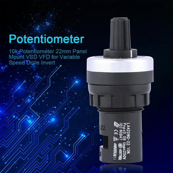 10K Plastic Linear Potentiometer adjustable rotary potentiometer convenient taper potentiometer easy to install potentiometer part unit for Household Electric devices VSD