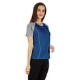 thumbnail image 3 of Inkmeso T-Shirt à Manches Courtes Uni pour Femmes Sportif Décontracté Basique, 3 of 7
