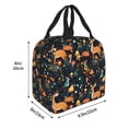 thumbnail image 2 of Pofeuu Forest Elf Print Lunch Bag Lunch Box Large Capacity Insulated Lunch Bag for Adult, Leakproof Reusable Lunch Tote Bags for Work, 2 of 5