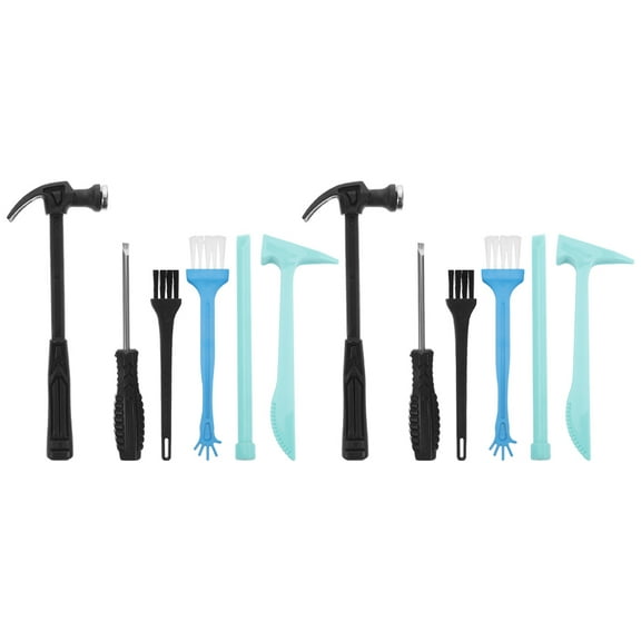 SEWOART 4 Sets Excavation Tool Hammer and Chisel Kit for Digging Fun Educational Learning Tools for Imagination and Creativity