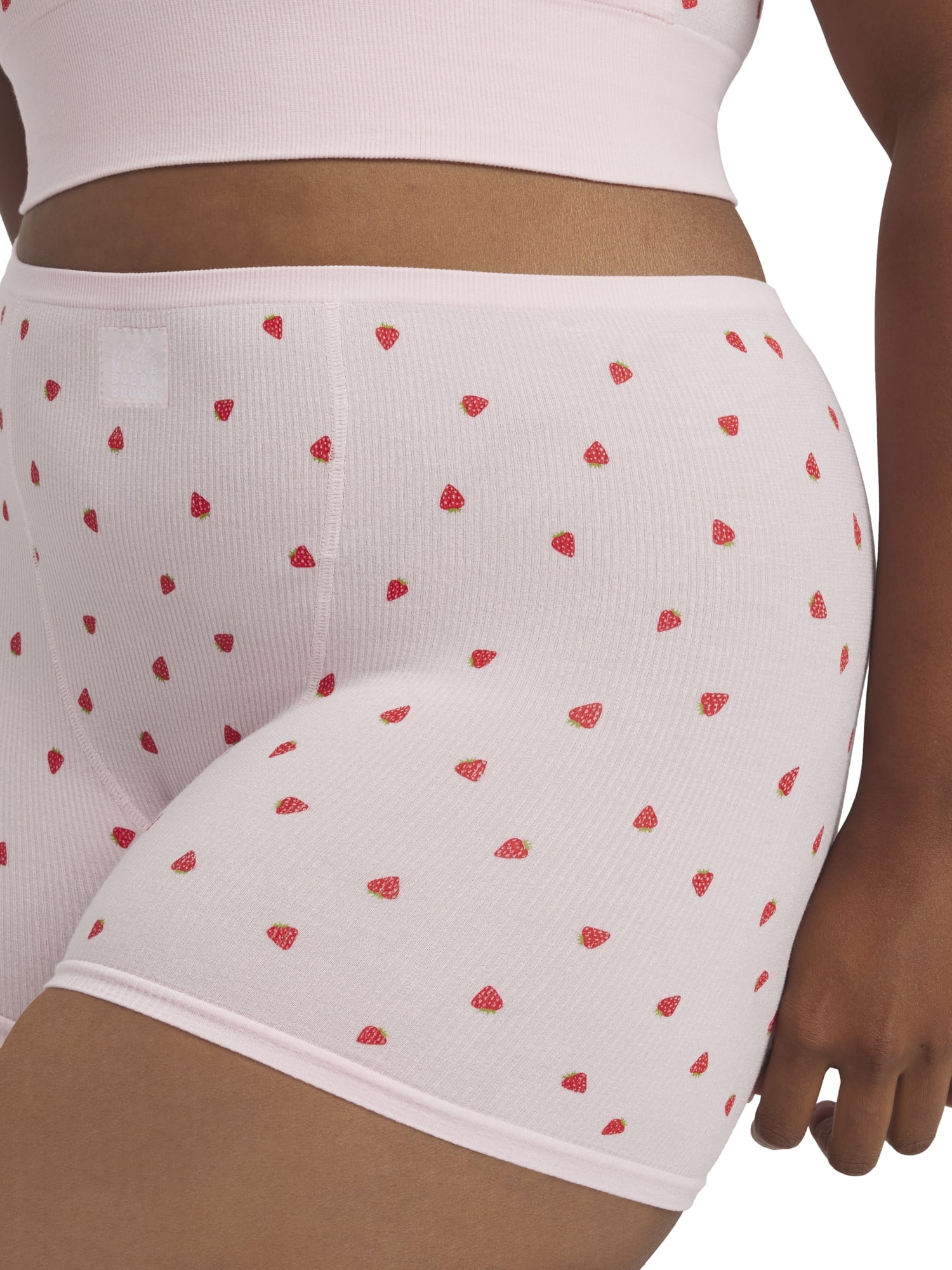 Mills by Millie Bobby Brown Women's Softie Ribbed Shortie Panties, Sizes XS-XXXL