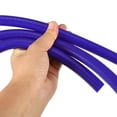 thumbnail image 7 of Unique Bargains Silicone Vacuum Tubing Hose Line Automotive Vacuum Hose Engine Air Intake Blue ID 8mm 3.28ft Length, 7 of 7